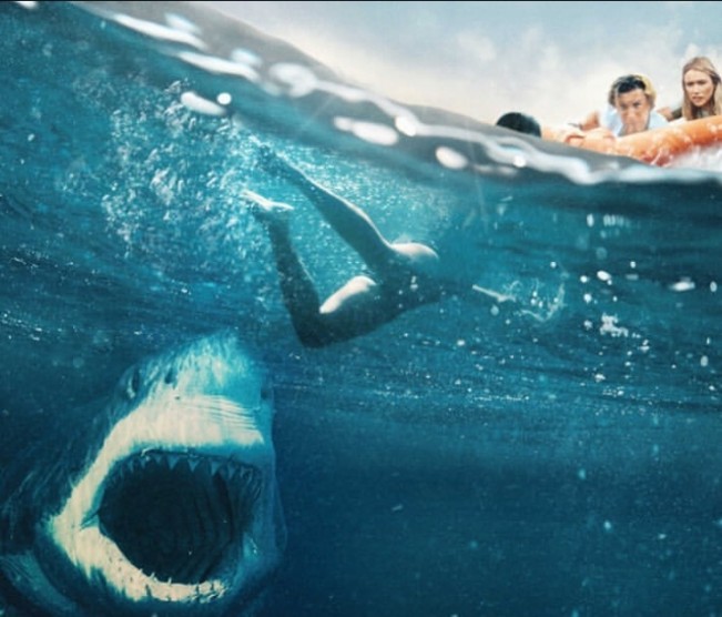 Ilustrasi cuplikan Film Great White.  [Instagram]